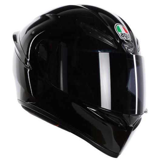 10192 8000958403535 2118394017 027-XXL agv casco moto integrale k1 s e2206 solid nero lucido taglia-xxl