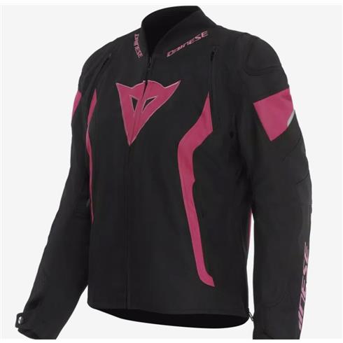 10208 8000958360746 2017300057 41R 40 dainese giacca donna avro 5 black/fluo pink taglia-40