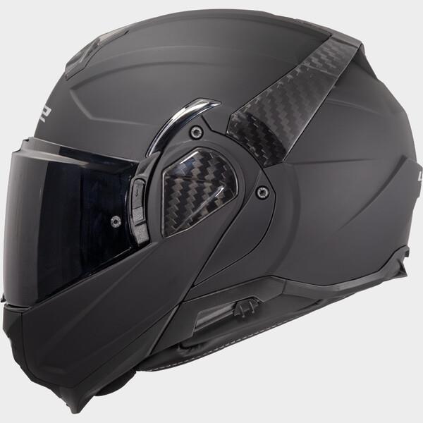 10212 6942141779473 569101011-S ls2 casco modulare ls2 ff910 advant ii mentoniera ribaltabile nero opaco taglia s
