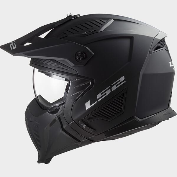 10214 6923221123577 366061011XL casco moto jet ls2 of606 drifter solid matt black taglia xl