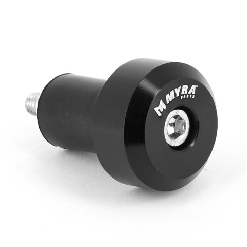 10233 3662775403195 EMBOU90 contrappesi manubrio myra 17 nero anodizzato