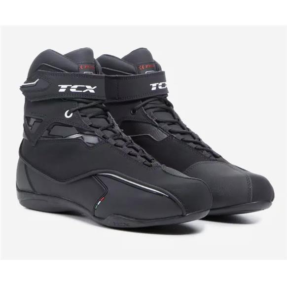 10271 8000958231558 20177T9581W 001-45 tcx scarpa da moto zeta wp black taglia-45