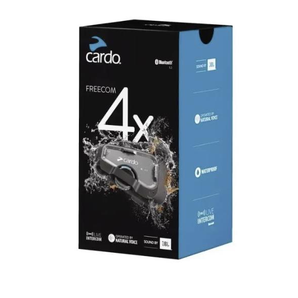 10300 828831843043 FRC4X003 cardo sistema di comunicazione freecom 4x sound by jbl single