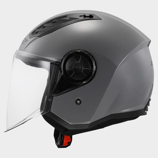 10355 6942141744488 3661610060030 casco moto jet ls2 of616 airflow 2 solid nardo grey taglia m