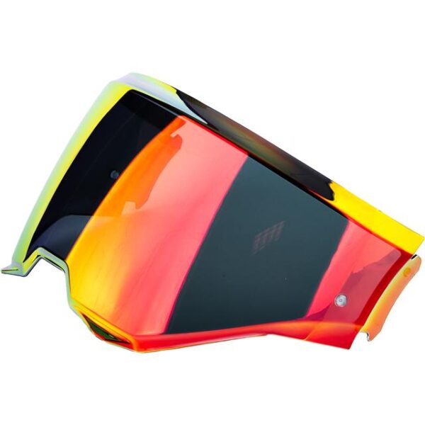 10389 3701629125170 57-527-77 scorpion visiera miror red kdf-18 casco exo tech/carbon taglia unica
