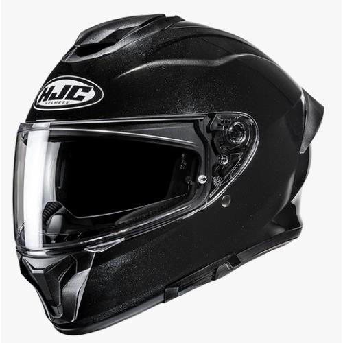 10406 8804269081983 18513007-S casco moto integrale hjc c71 nero metallizzato taglia s