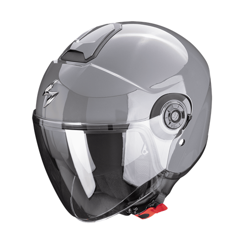 10412 3399990110163 183-100-253-04 scorpion casco jet exo-city ii grigio cimento taglia-m