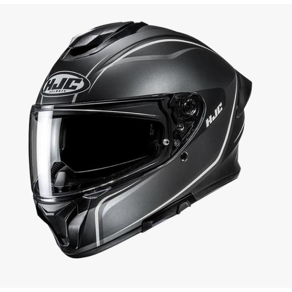 10426 8804269103890 18547508-M casco moto integrale hjc c71 quez mc5sf titan/nero/bianco taglia m