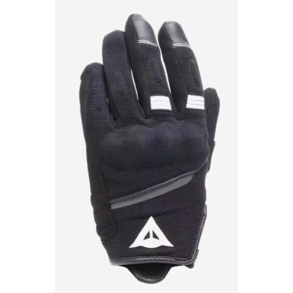 10438 8000958401678 2018100054 948 DL dainese guanti moto donna metrax air in tessuto black/white taglia dl
