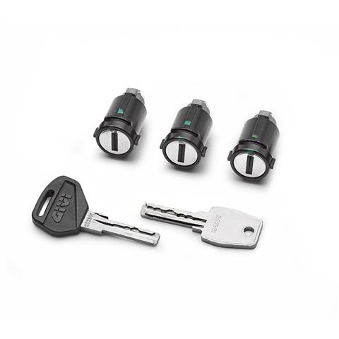10439 8019606346070 SLR103 givi kit chiave sostituibile 3 cilindretti