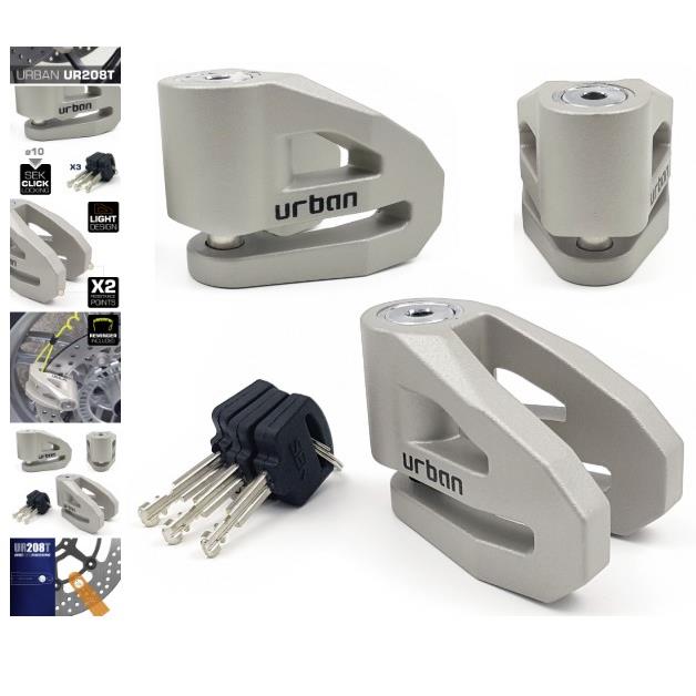 rbs10455f.jpg 10455 8423885920621 UR208T sifam urban disc moto/scooter diam.10 titanio cavo ricordami compreso