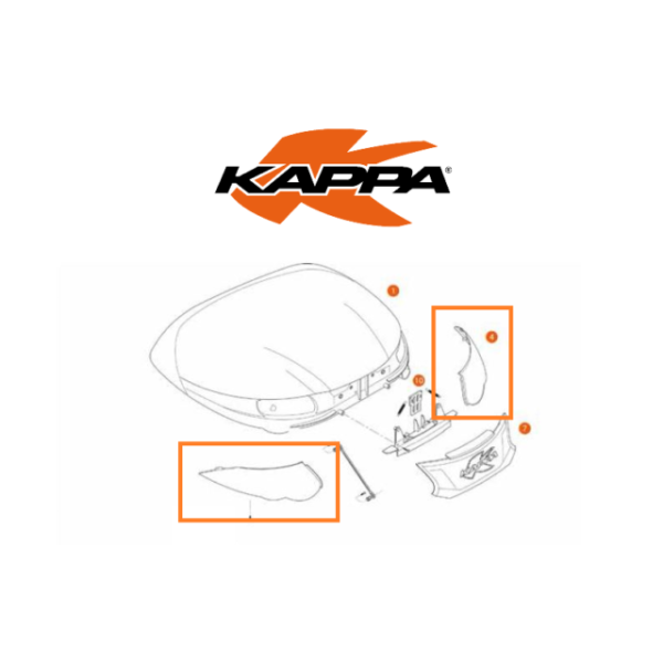 4906 8029871137310 Z5504FR KAPPA SET RICAMBIO CATADIOTRI FUME' PER K56NT