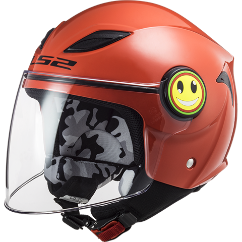 6472 6934432862407 3060210320020 LS2 CASCO FUNNY ROSSO PER I PICCOLI RIDER TAGLIA BIMBO S