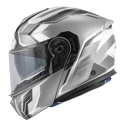 8920 8019606316370 HKKV50FSCST61 KAPPA CASCO MOTO MODULARE KV50 ESCALADE SILVER/TITANIUM OPACO TAGLIA-XL