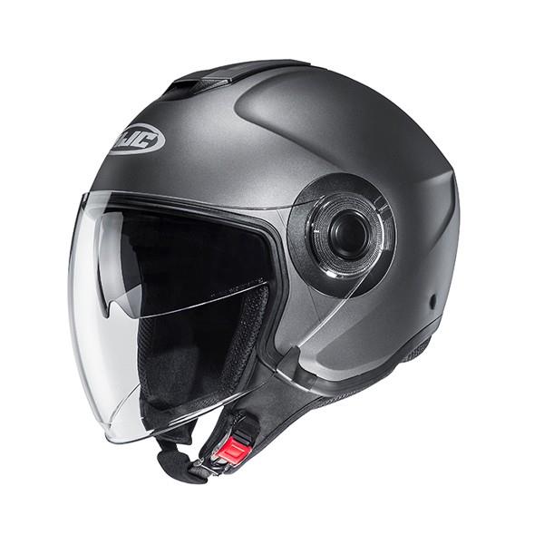 9008 8804269460221 17129511-XXL HJC CASCO JET I40N SEMI FLAT TITANIUM TAGLIA-XXL