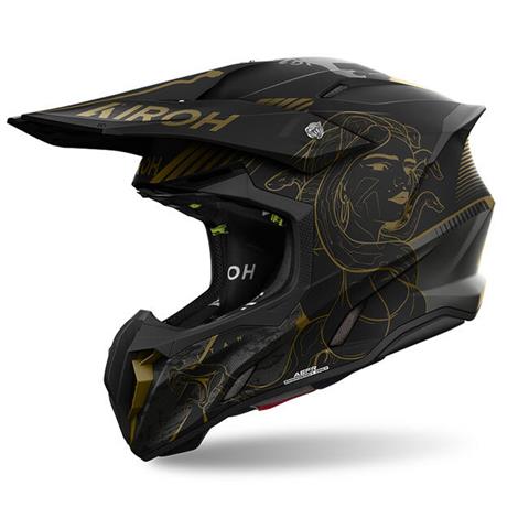 9261 8029243368779 AI53A13TW3TIC-XL AIROH CASCO OFF ROAD TWIST 3.0 TITAN OPACO TAGLIA XL