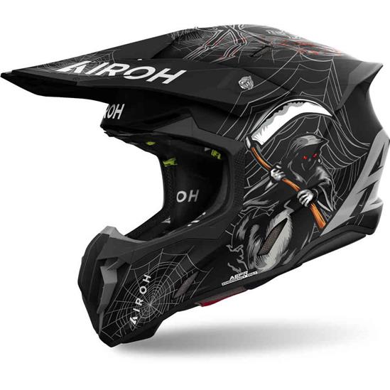 9263 8029243367758 AI53A13TW3AMC-M AIROH CASCO OFF ROAD TWIST 3.0 ARCADE OPACO TAGLIA M