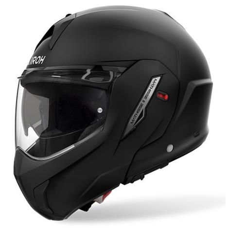 9513 8029243382225 AI59A13MT2E0C-M casco moto modulare doppia omologazione p/j airoh mathisse ii color nero opaco taglia m