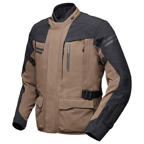 9672 4045765212622 084710 123 L modeka giacca moto in laminato 3 strati paneo lt safari/nero taglia l