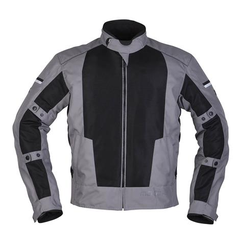 9719 4045765189894 084290 397-4XL modeka giacca moto da uomo estiva veo air nero/grigio taglia-4xl