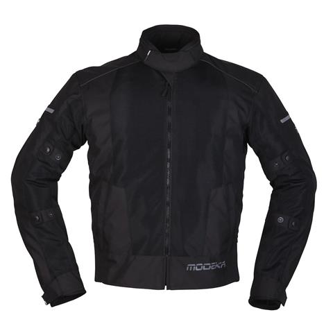 9727 4045765189672 084290 10-S modeka giacca moto da uomo estiva veo air nero taglia-s