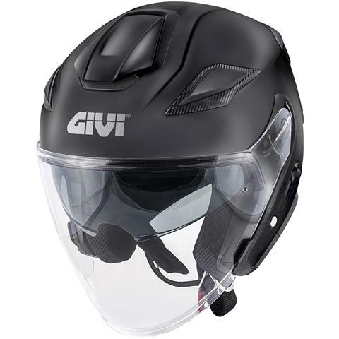 9798 8019606367662 HX29BN90056 casco moto jet givi x29 fibra nero opaco taglia s